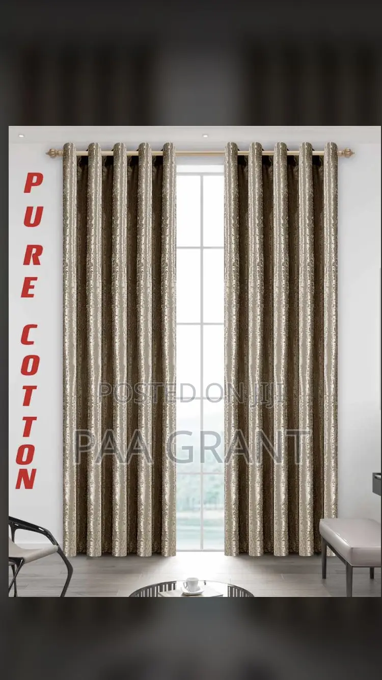 Cotton Luxurious Blackout High Quality Interior Curtains