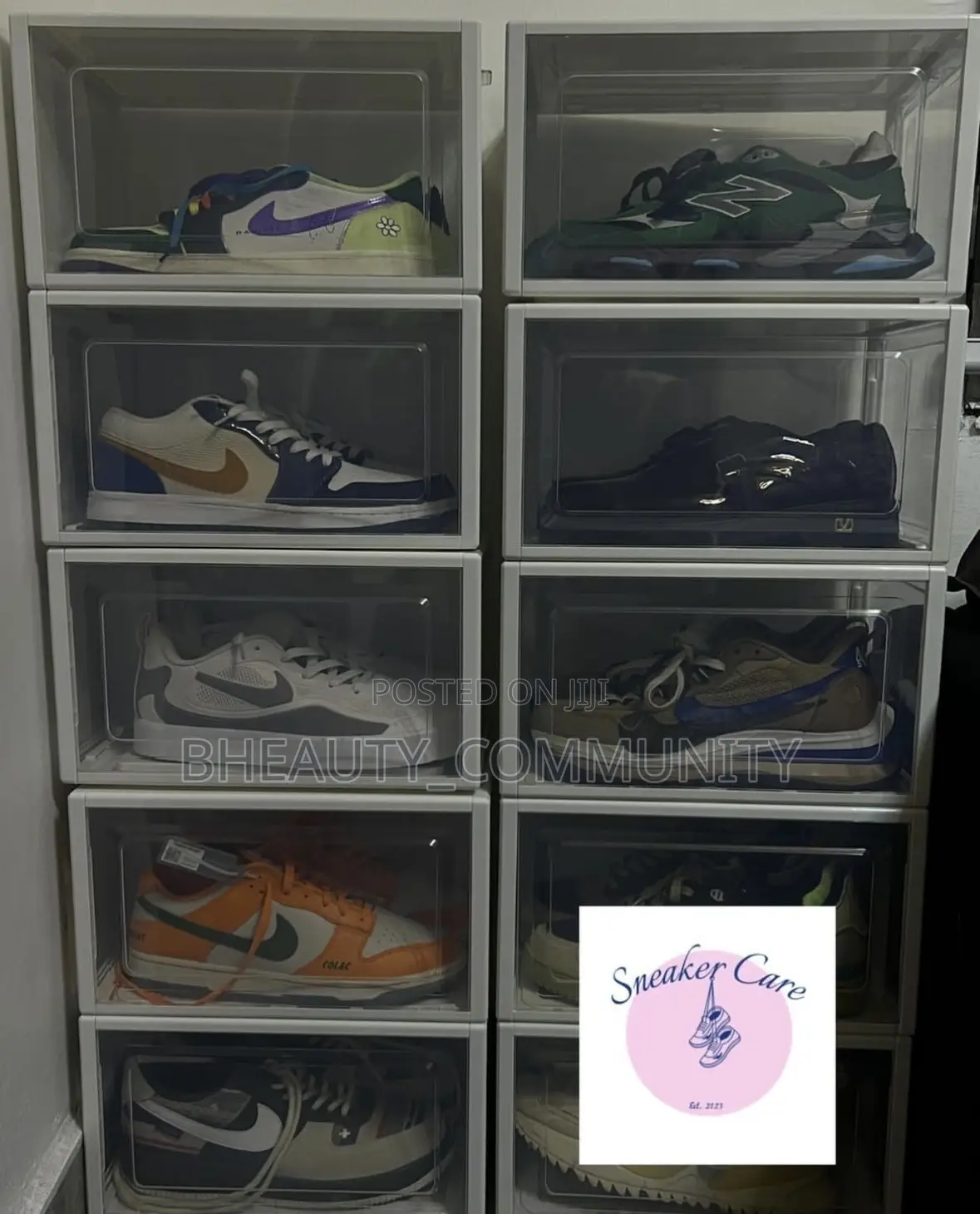 4 PCS Shoe Storage Boxes