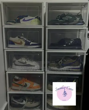 4 PCS Shoe Storage Boxes