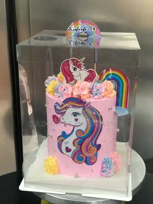 6inches, 3layers Unicorn Cake