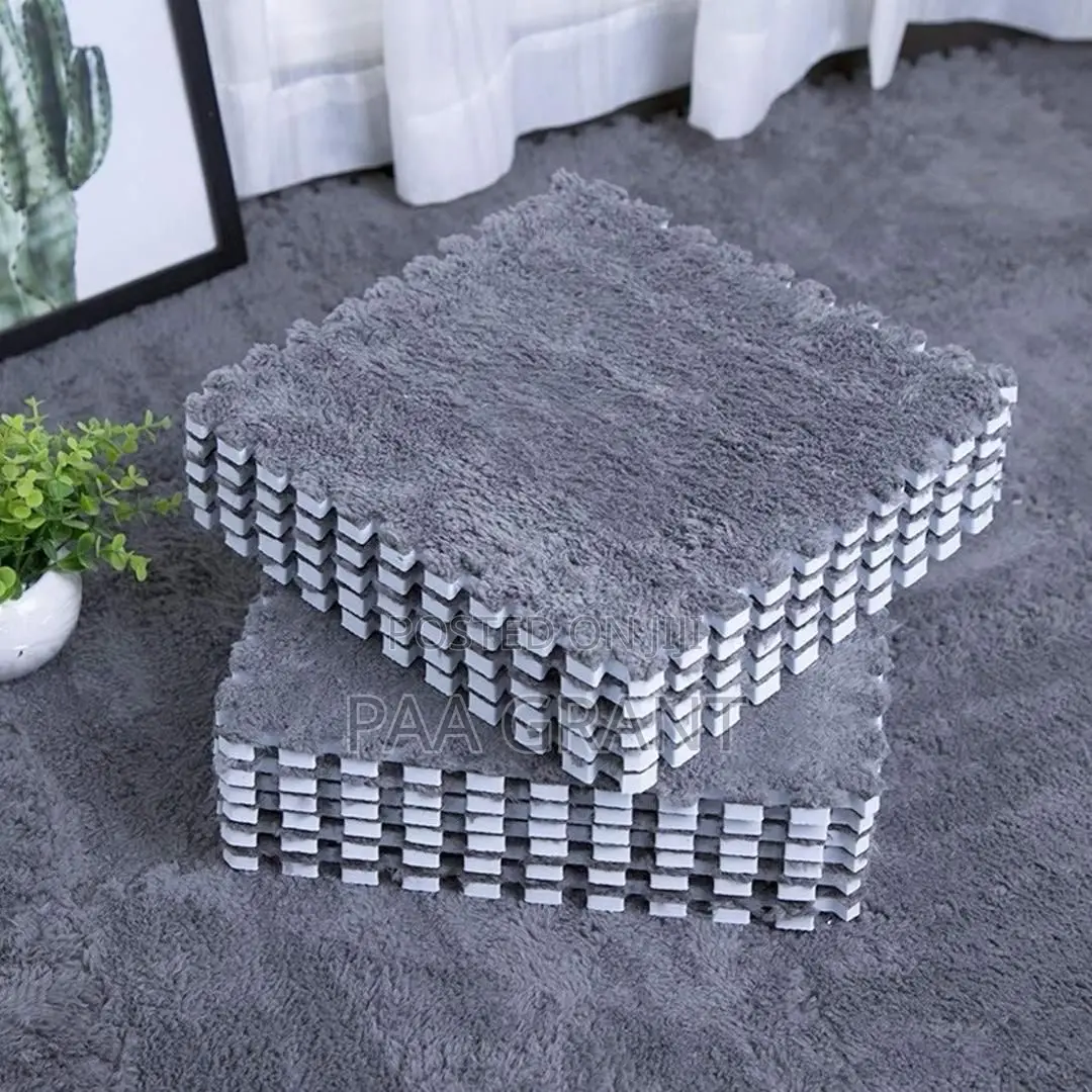 Authentic Original 25 Pieces Fluffy Tile Carpets
