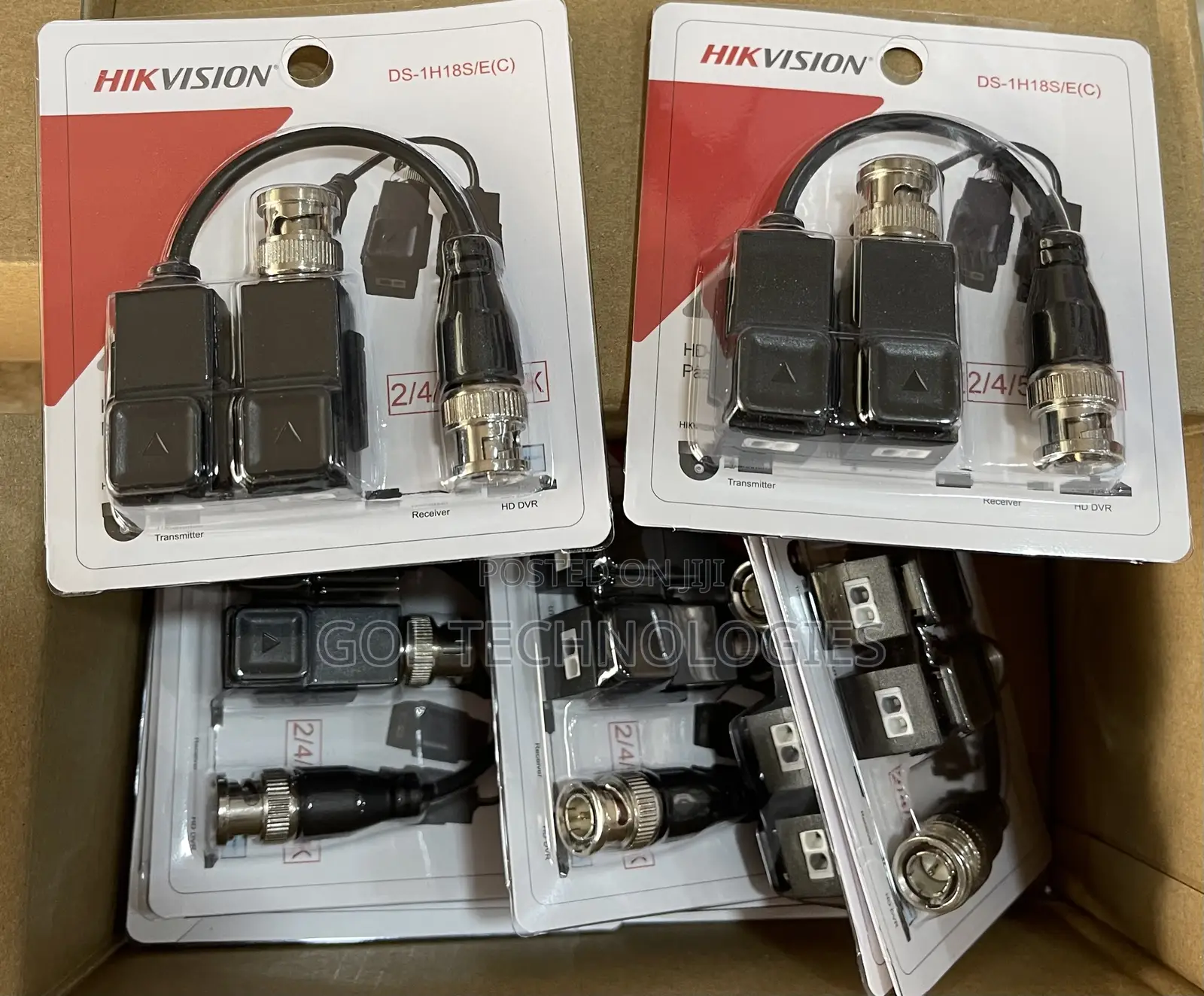 Hikvision Video Balun 8mp DS-1H18S/E(C)