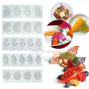 Tuille Mat for Making Garnish for Food and Drinks