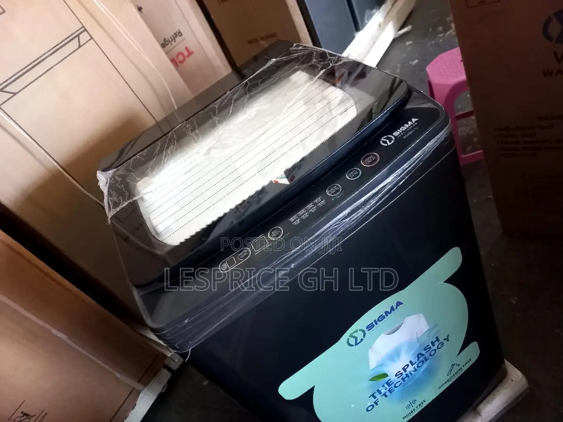 Fully Automatic//Sigma 8kg Washing Machine