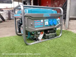 Total Generator Key Start Silent Petrol 7.0kva 8000W Geneset