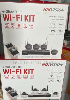 Hikvision 4ch Hd Wifi Kit Surveillance Camera 2mp With 1tb