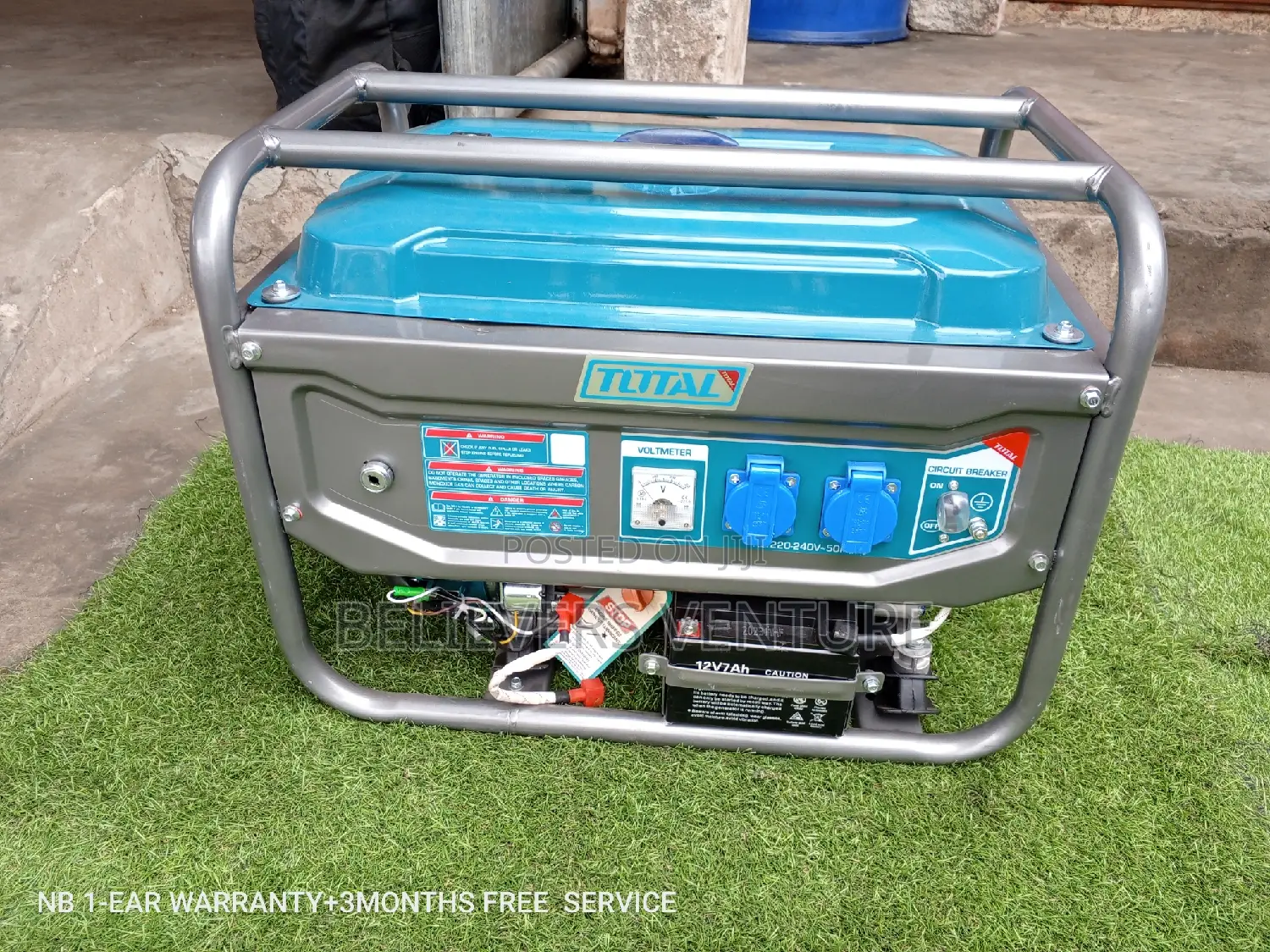 Total Generator Key Start Silent Petrol 8000W 7.0kw Quality