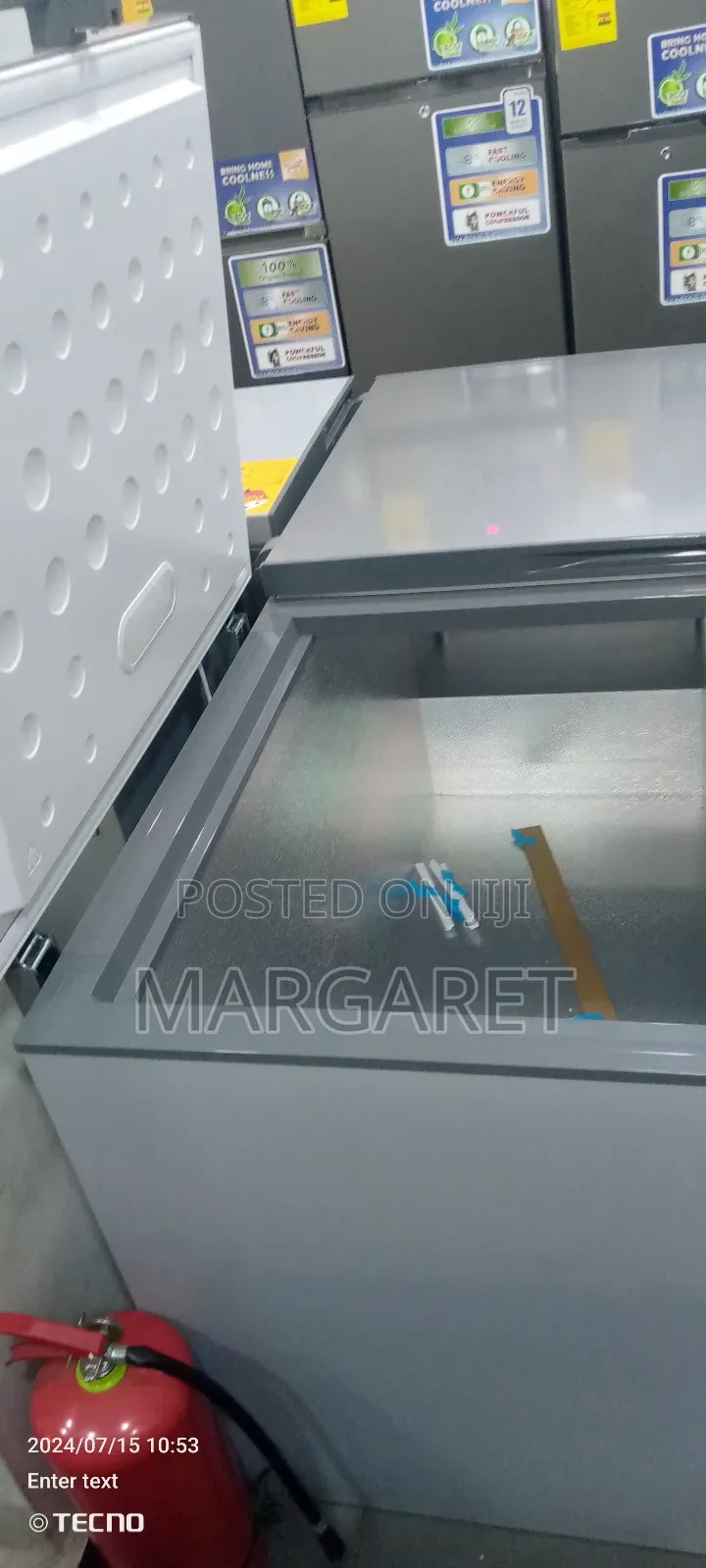 Pearl 508 Littres Chest Freezer Double Door