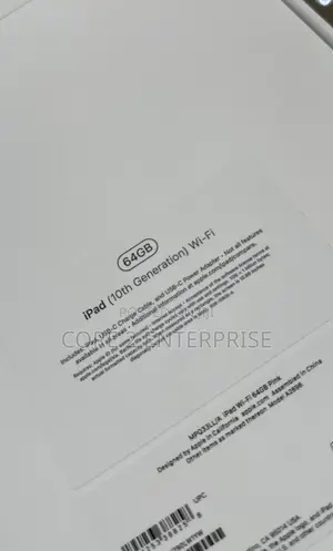 New Apple iPad 10.2 (2021) 64 GB Pink