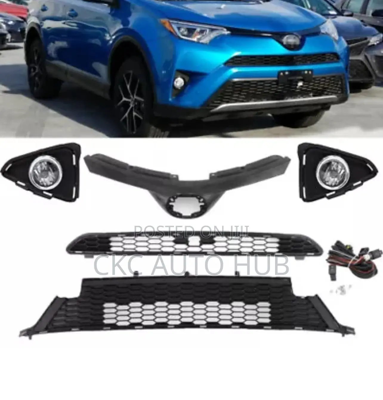 Rav 4 2016 Bumper Grilles