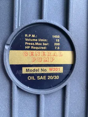 7.5hp Washing Bay Pressure Pump