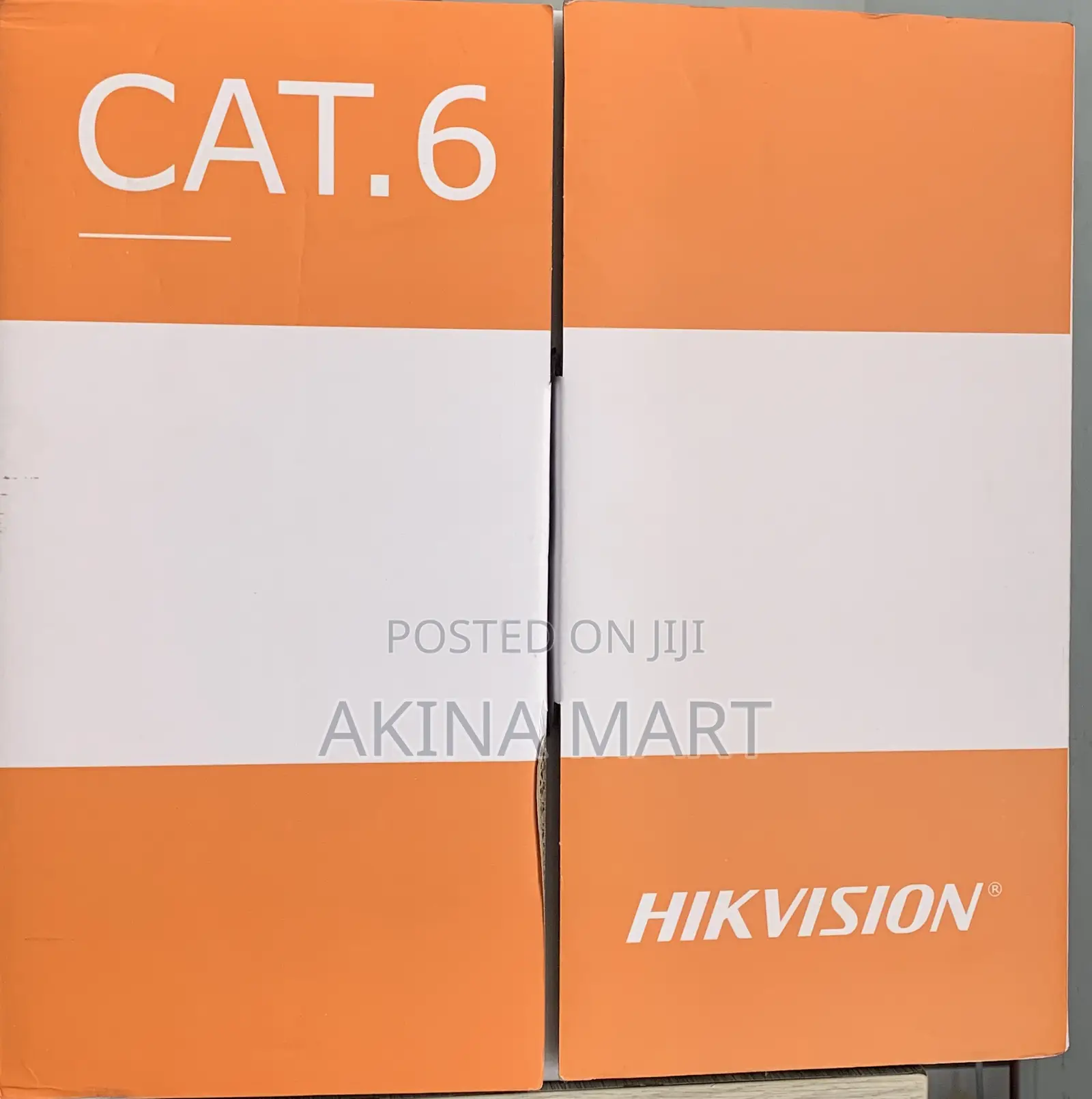 Hikvision Cat6 CCA Orange Cat6 Cable Cable