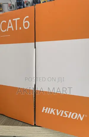 Hikvision Cat6 CCA Orange Cat6 Cable Cable