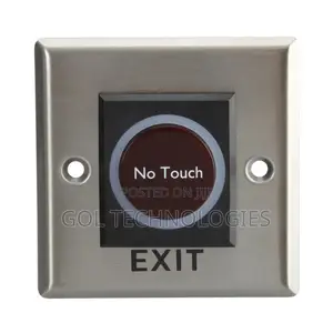 No Touch Infrared Exit Button