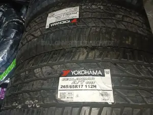 265/65r17 Yokohama Tires At + Free Delivery Or Free Fixing