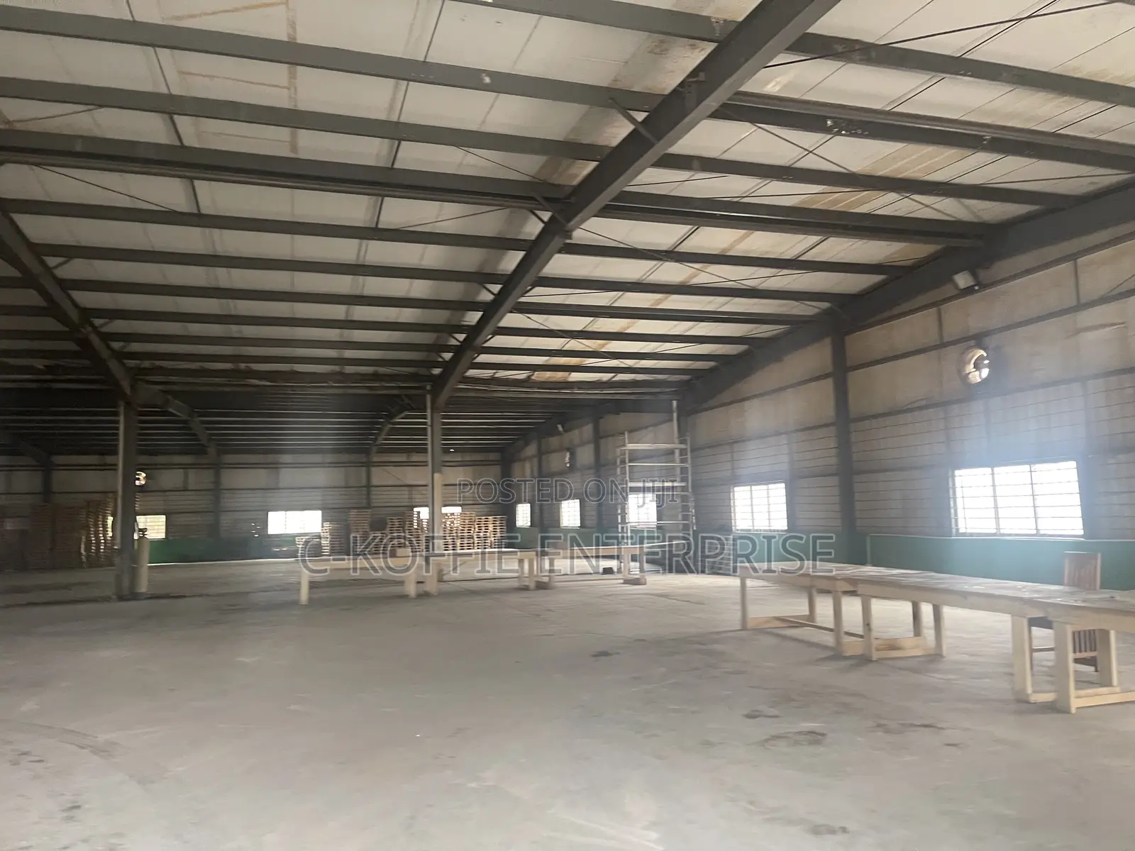 2000 SQM Warehouse for Rent at Accra- Central