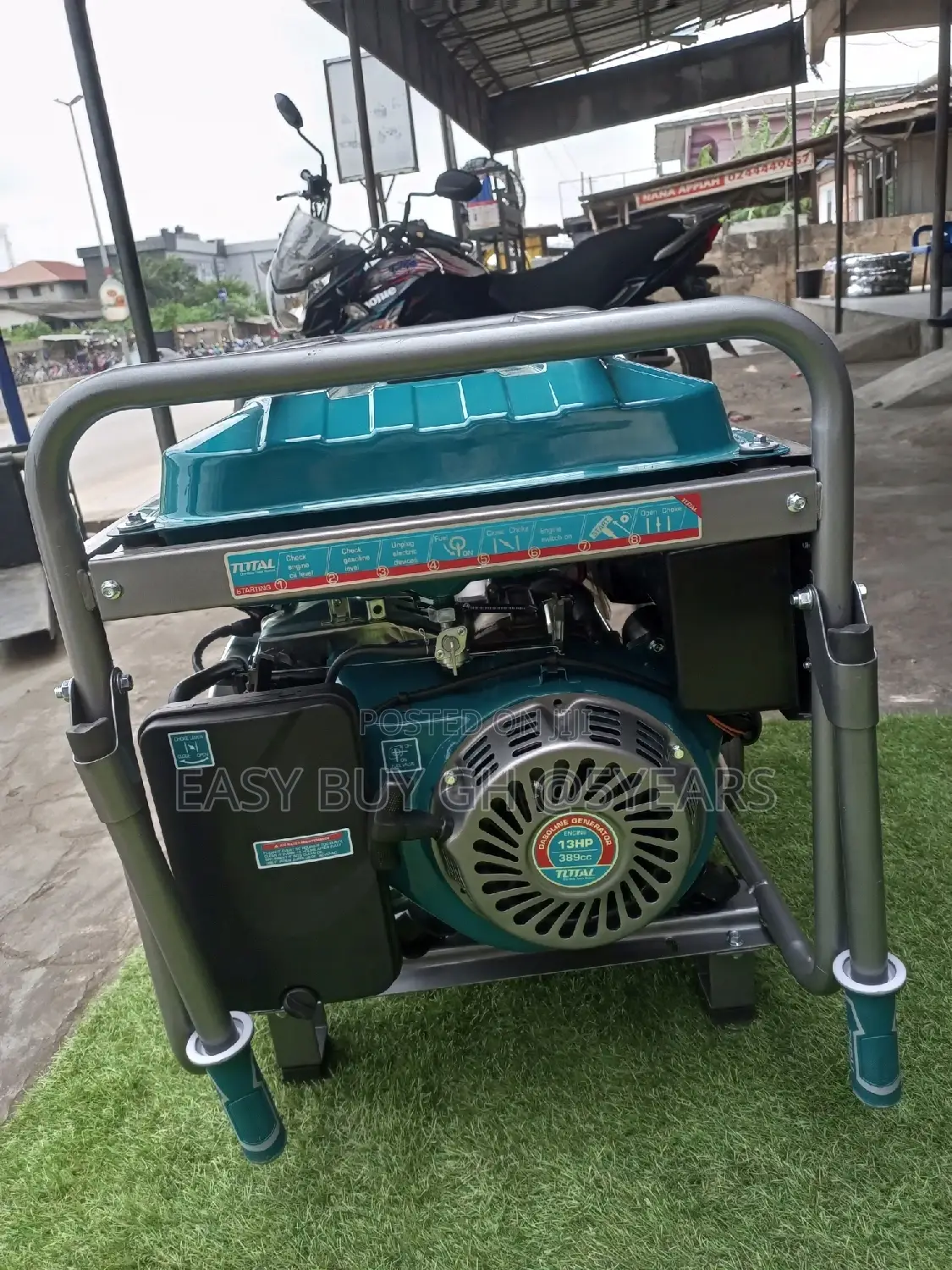 Total Total Silent Keystart Generator 13000watts