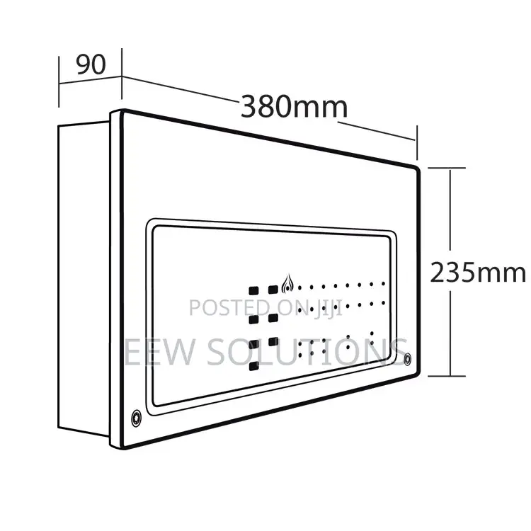 C-TEC (UK) 2 Zone Conventional Fire Alarm Panel (CFP702-4)