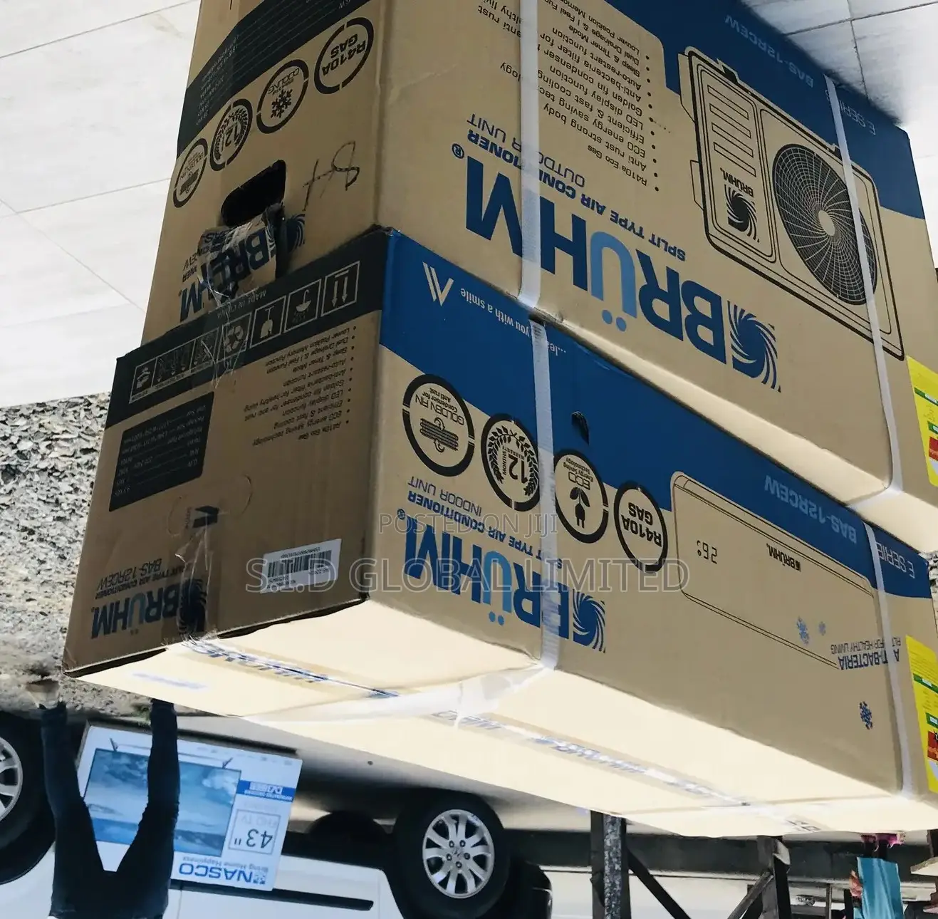 Enjoy Best Bruhm 2hp Split Ac BAS-18RCEW