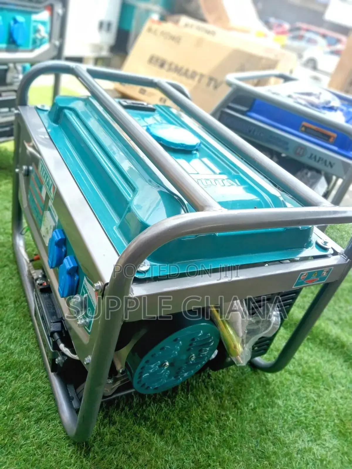 Generator 7.0kva Total Petrol Quality Perfect New Energetic