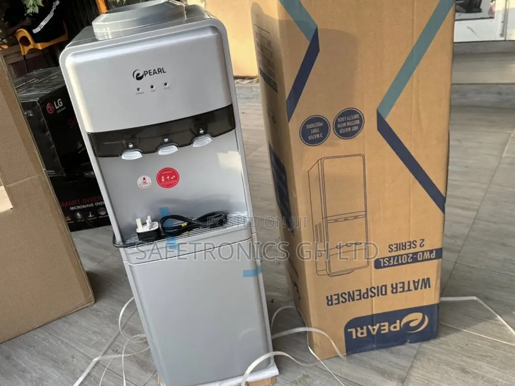 (Gray) Hot/Cold Pearl PWD-2017 Essential Water Dispenser 