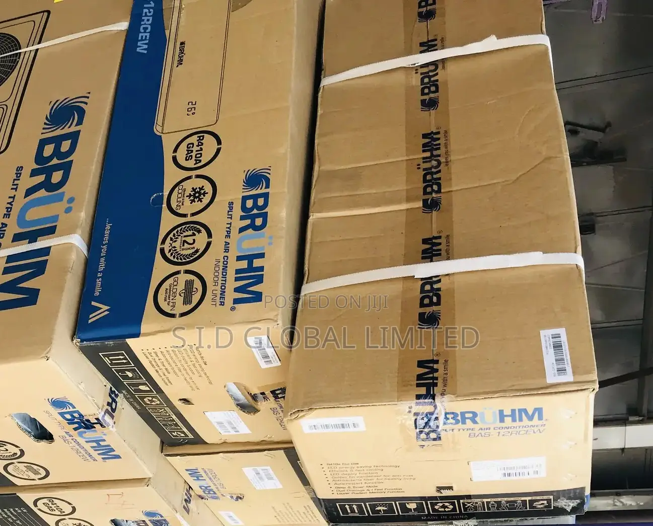 Neat Bruhm 2hp Split Ac BAS-18RCEW