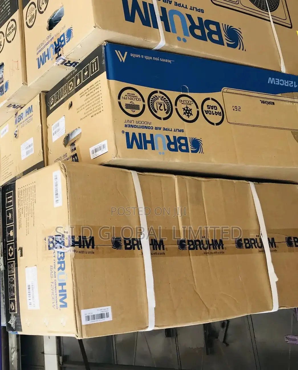 Valuable New Bruhm 2hp Split Ac BAS-18RCEW