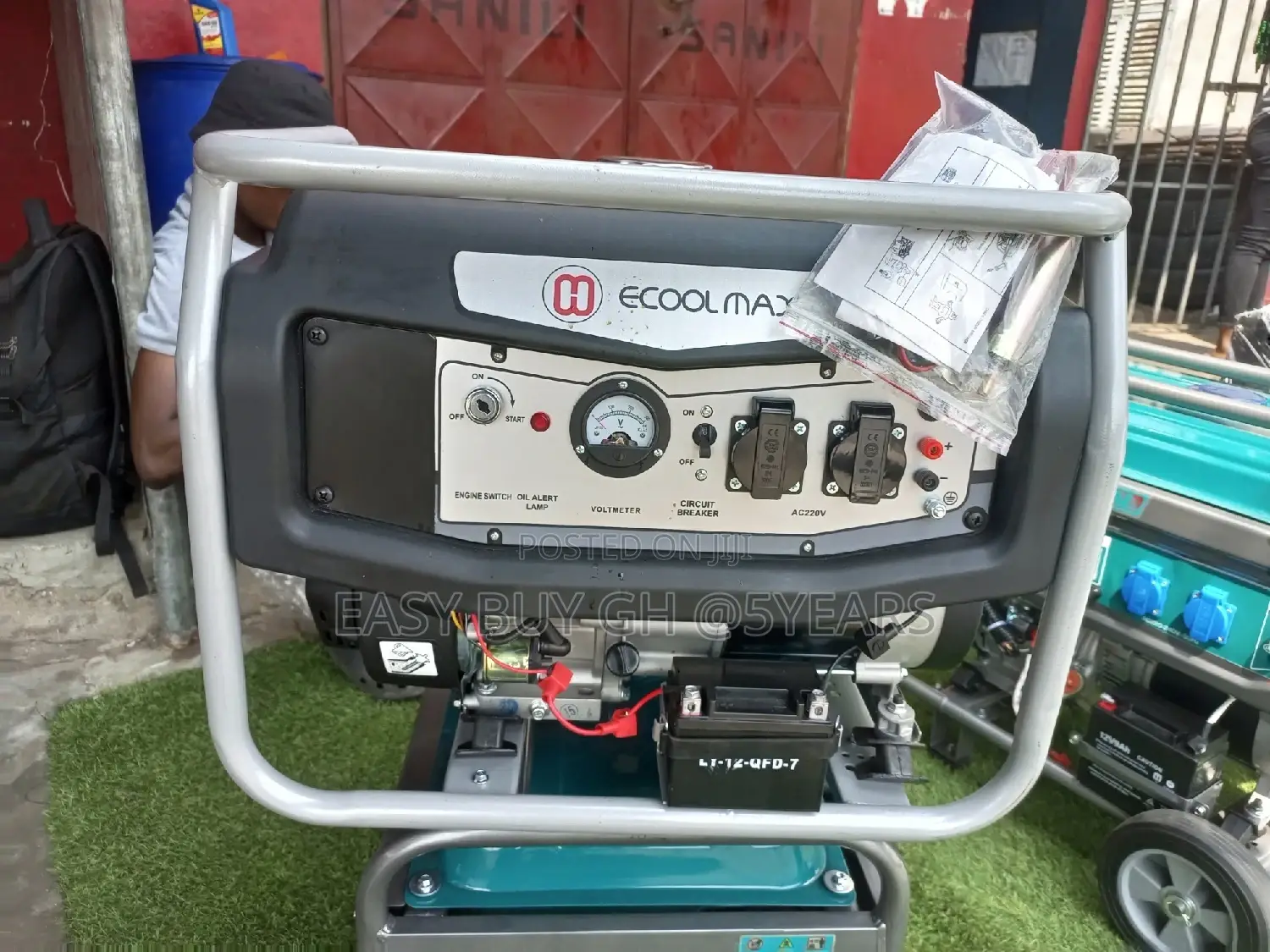 Generator Ecoolmax 7.0kva Japan