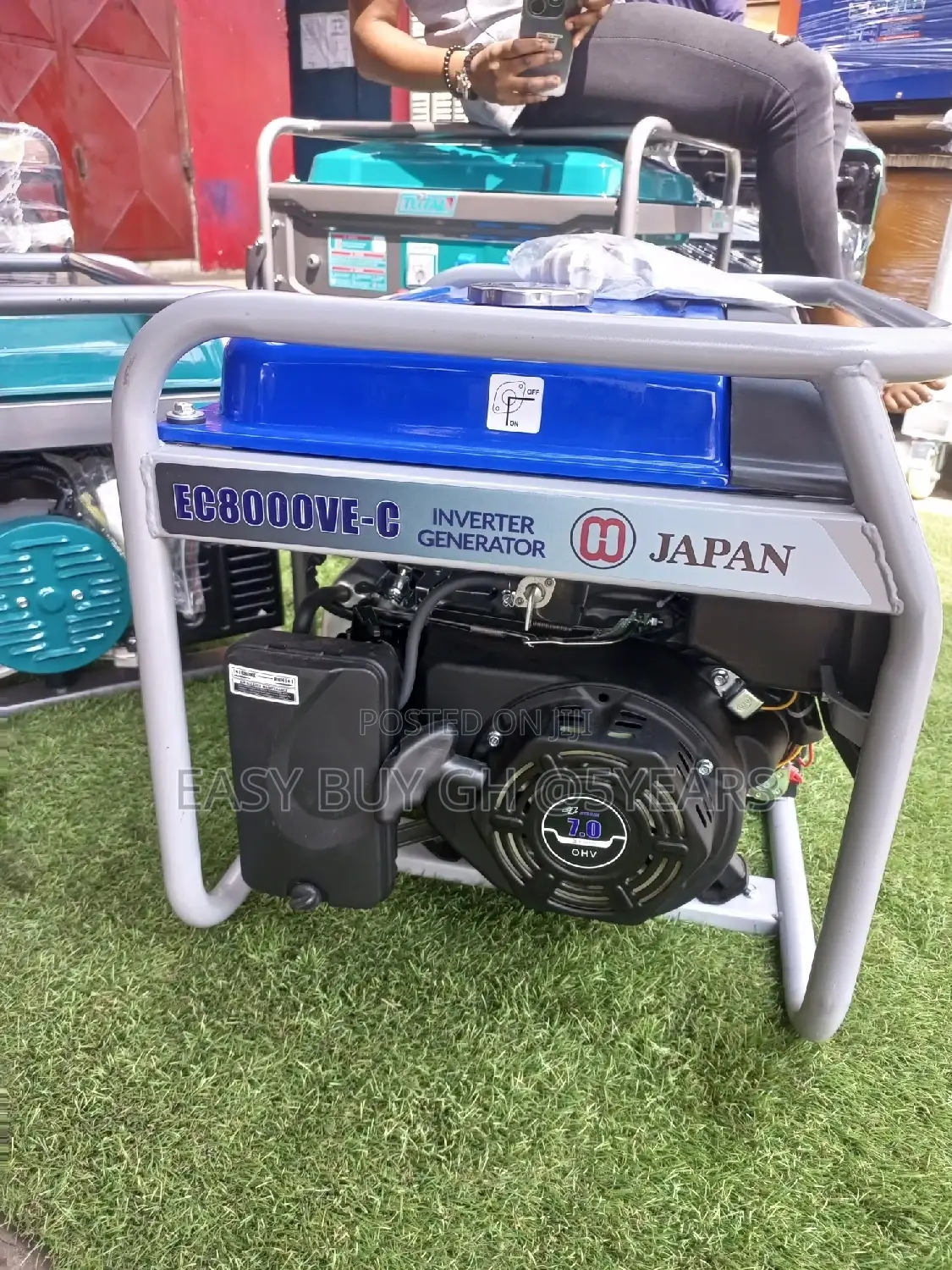 Generator Ecoolmax 7.0kva Inverter Generator Japan Made