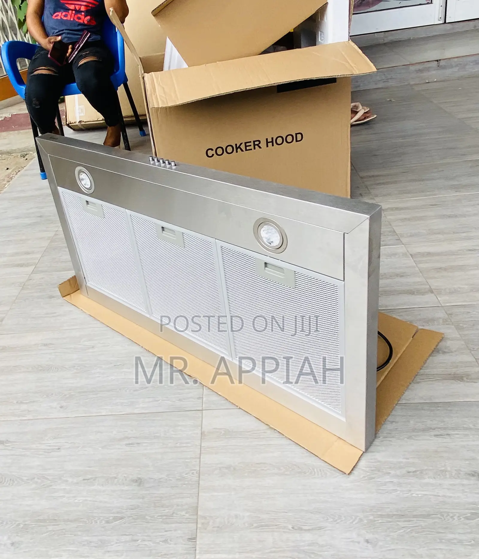 Uniquely Design Midea T-ShapeElectric Cooker Hood(90M2)Gray