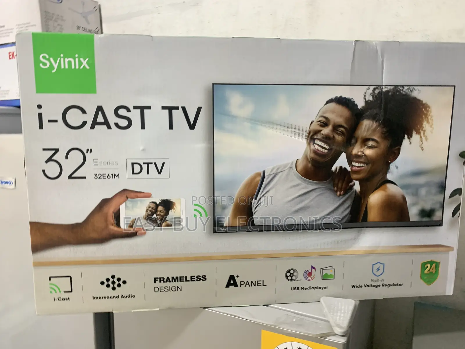 Workable 32inch Syinix Tv