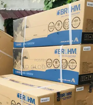 Brand New Bruhm 2hp Split Ac BAS-18RCEW