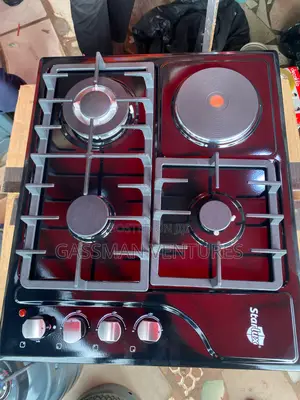 Premium Starlux 3 Gas 1 Electric Table Top Stove