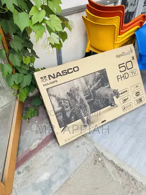 Uniquely Designed Nasco 50” Full HD Satellite Television.