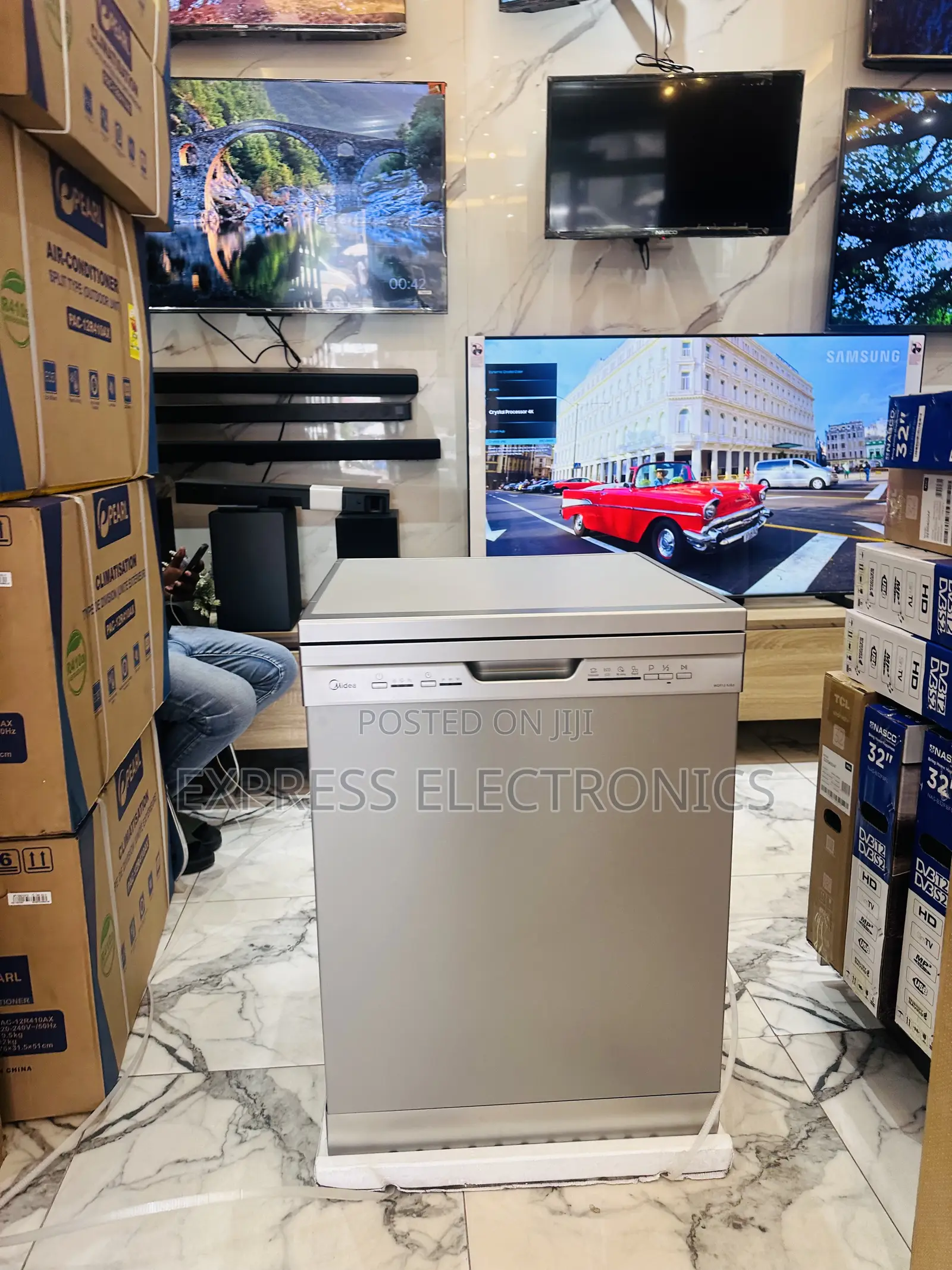 Special Offer on Midea Dishwasher WQP12-5203—