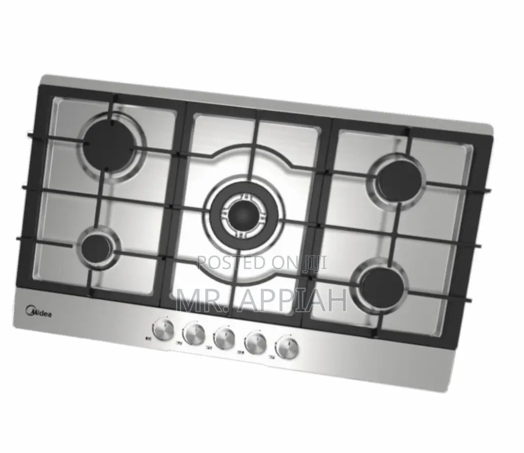 Well Designed Midea 5 Gas Built-in Cooker Hob(90G50ME)Gray