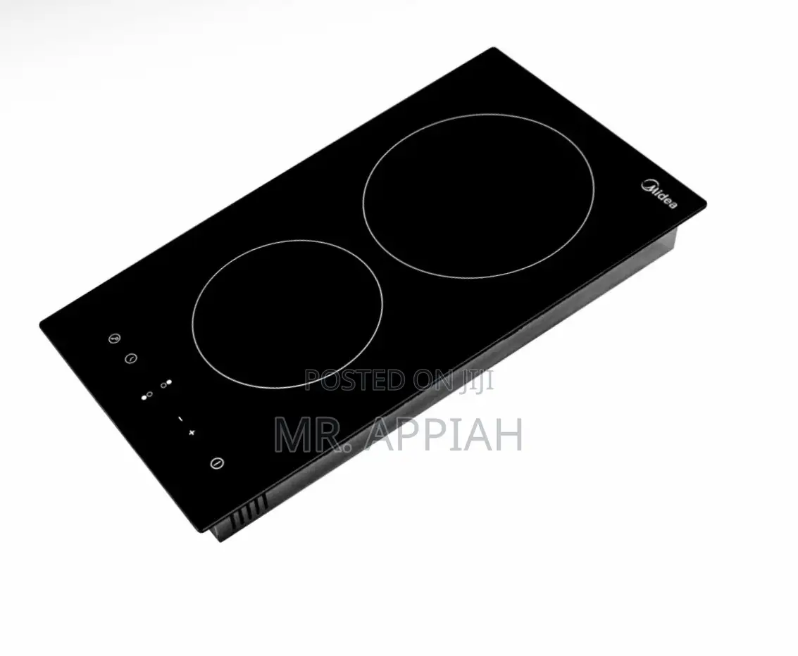 Sleek Design Midea MC-HD301 2 Electric Burner Hob(Black).