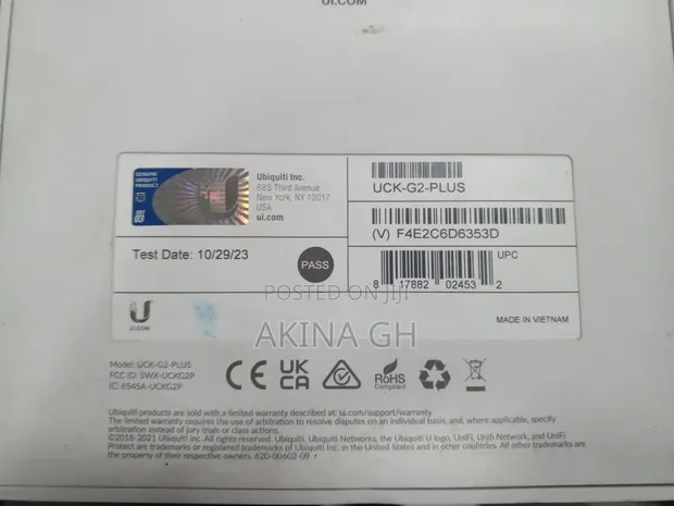 Ubiquiti Unifi Cloud Key Gen2 Plus Uck-G2-Plus 3