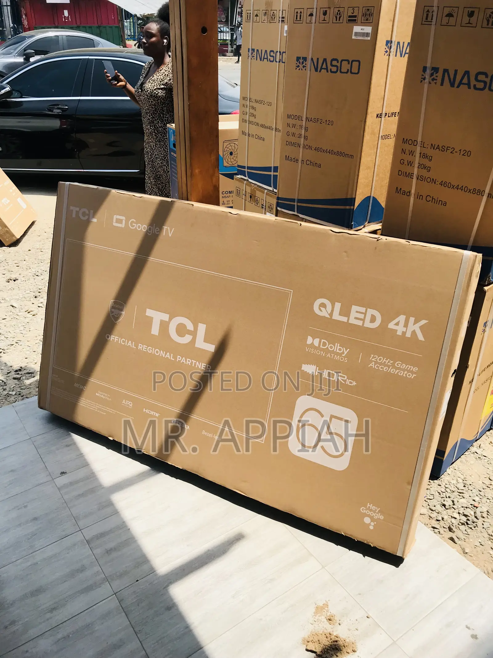 Android TCL Smart Qled Television(65C645)65 Inch