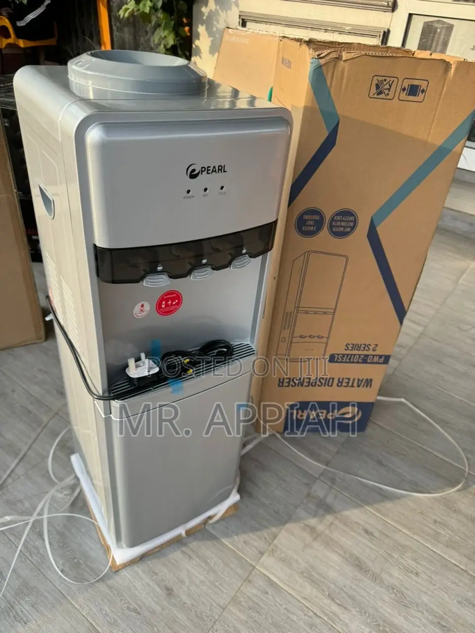 Durable Pearl PWD-2017 FSL Electric Water Dispenser,Gray