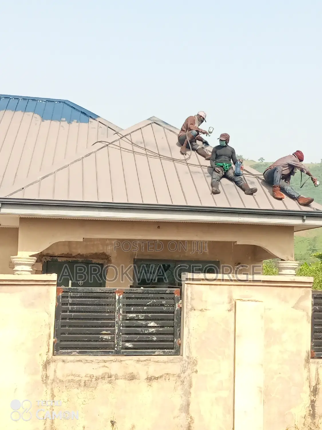 Recoating of Roof