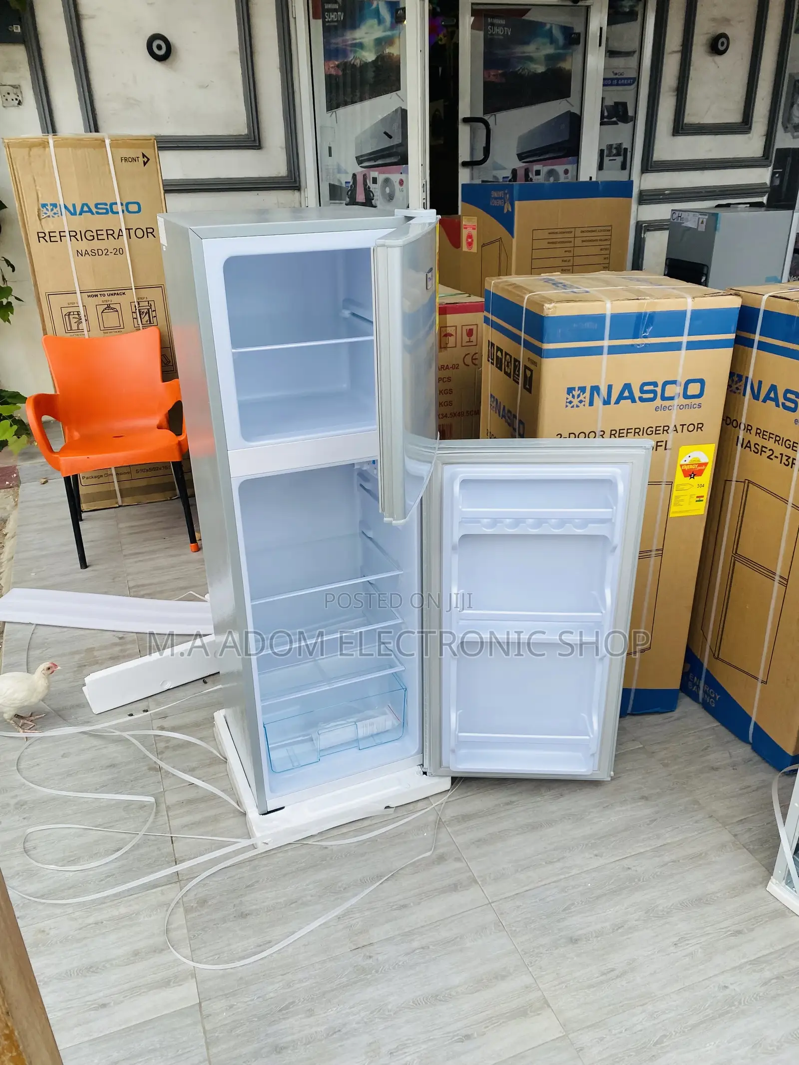 Quality Yet Affordable Nasco Nasf2-18fl Top Freezer Fridge.