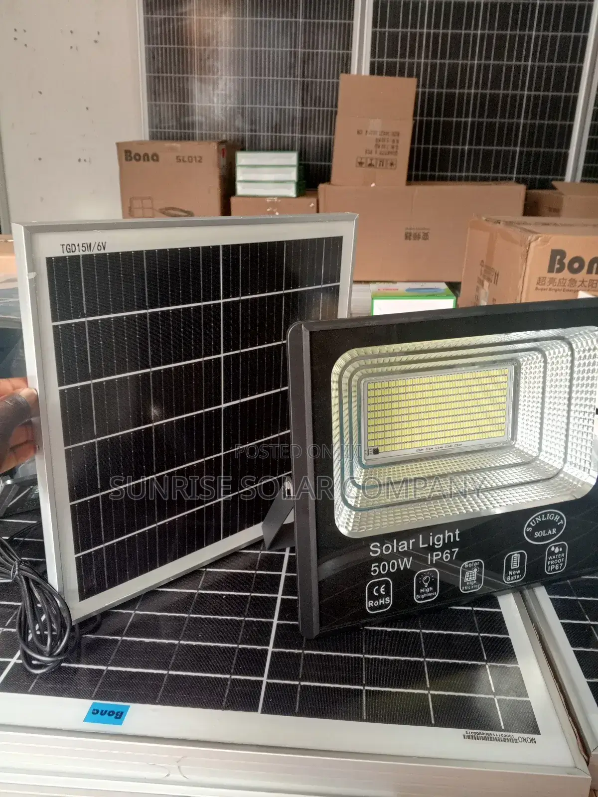 Solar Floodlight 500w