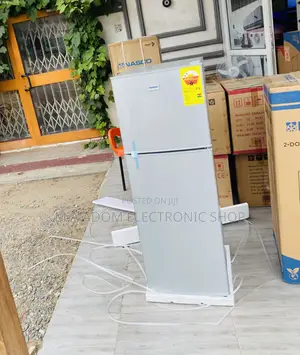 Unique Design Nasco Nasf2-18fl Double Door Fridge(158liters)