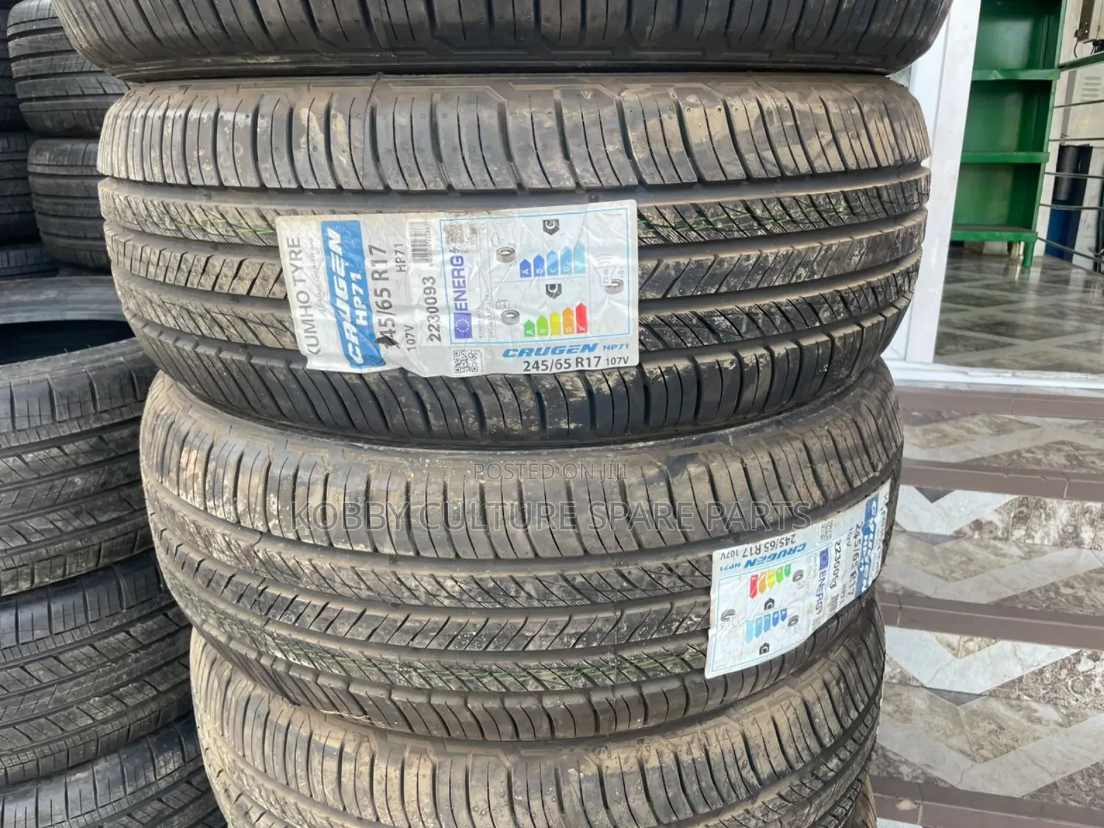 Original Kuhmo 245/65r17 Tyres Available
