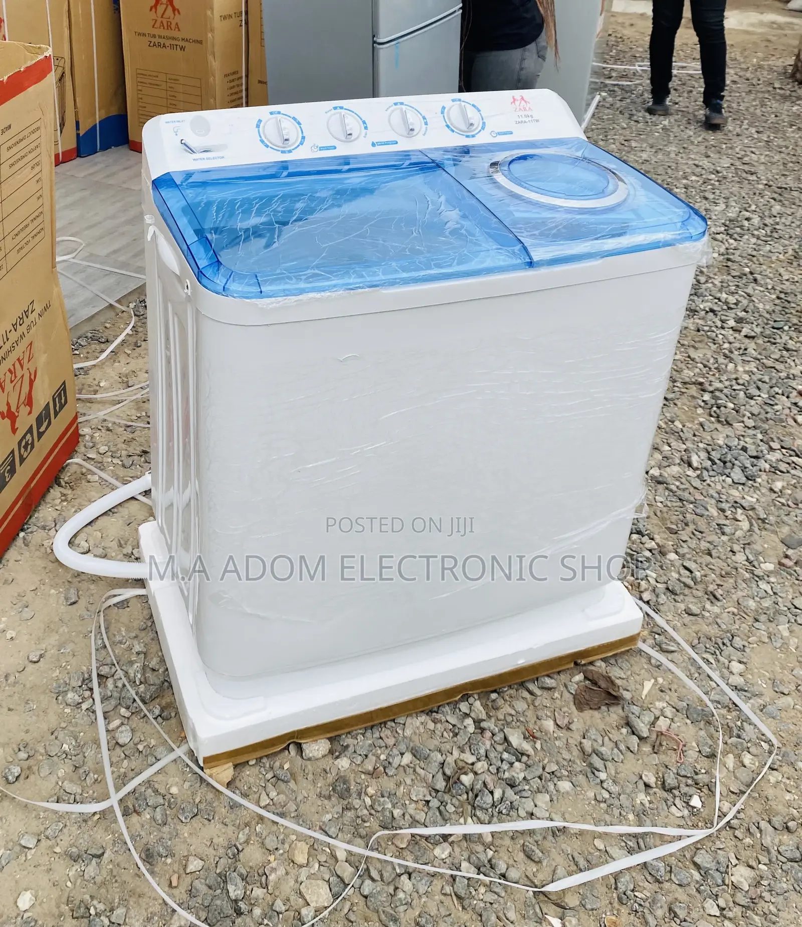 Sealed in Box Zara 11kg Washing Machine With Spin Dry.