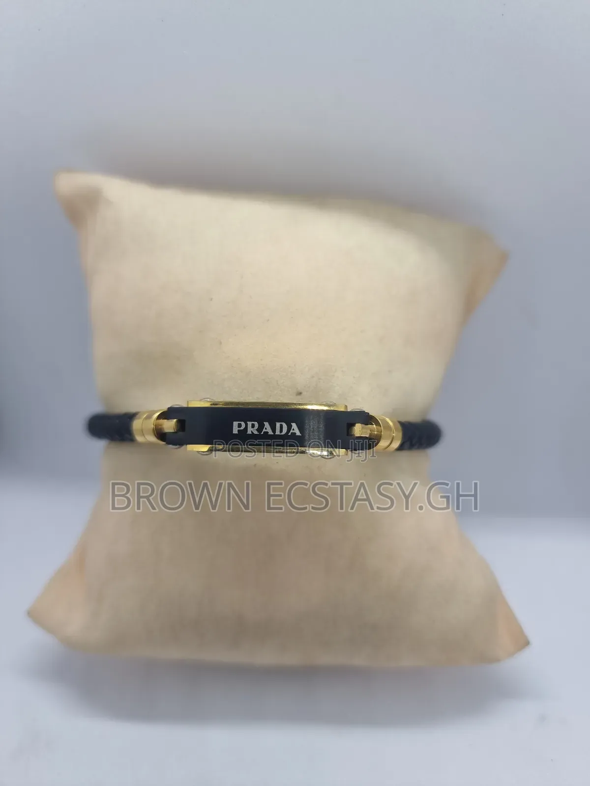 Prada Leather Bracelet