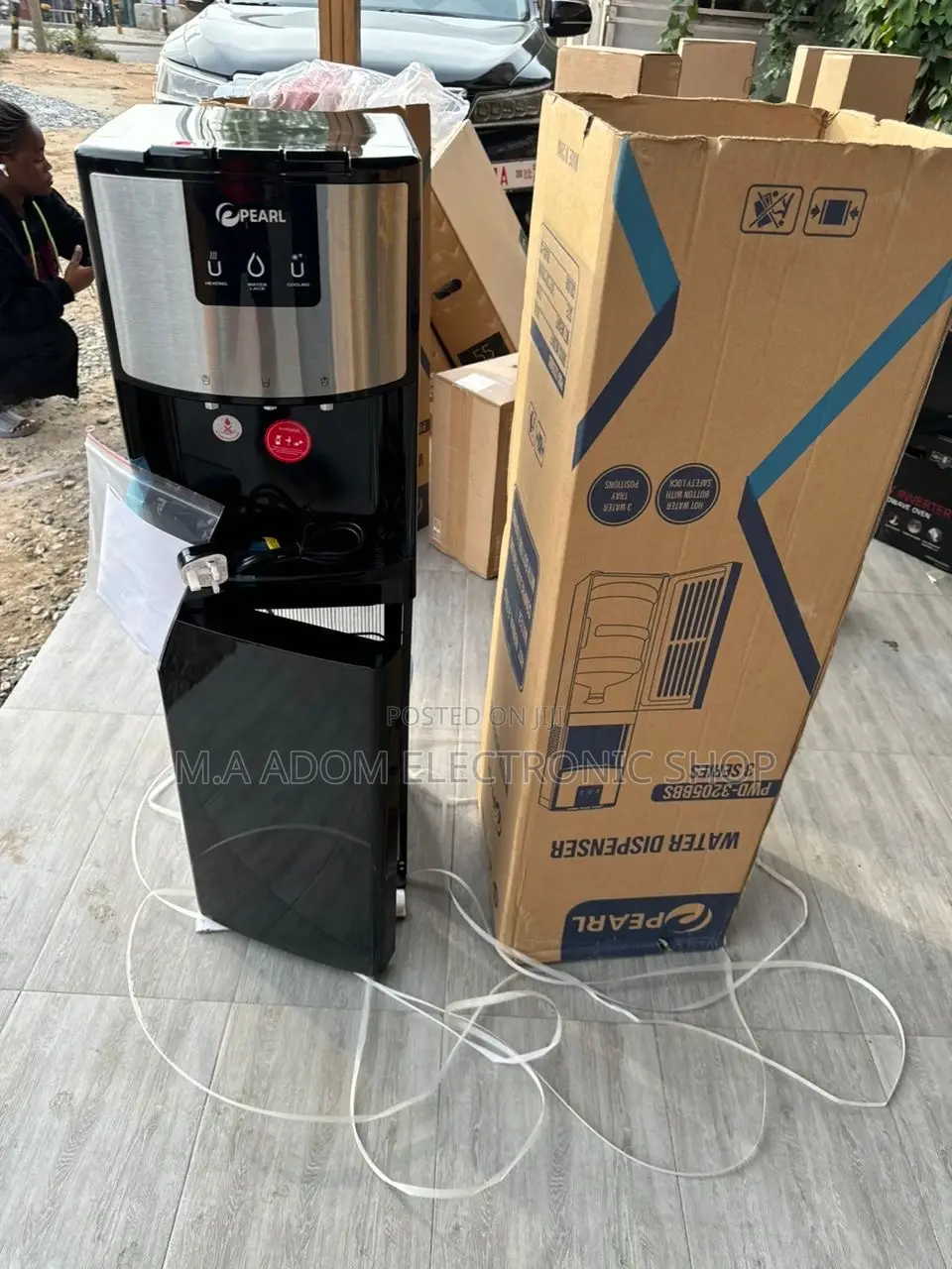 Sealed in Box Pearl PWD —3205 3 Tray Water Dispenser.