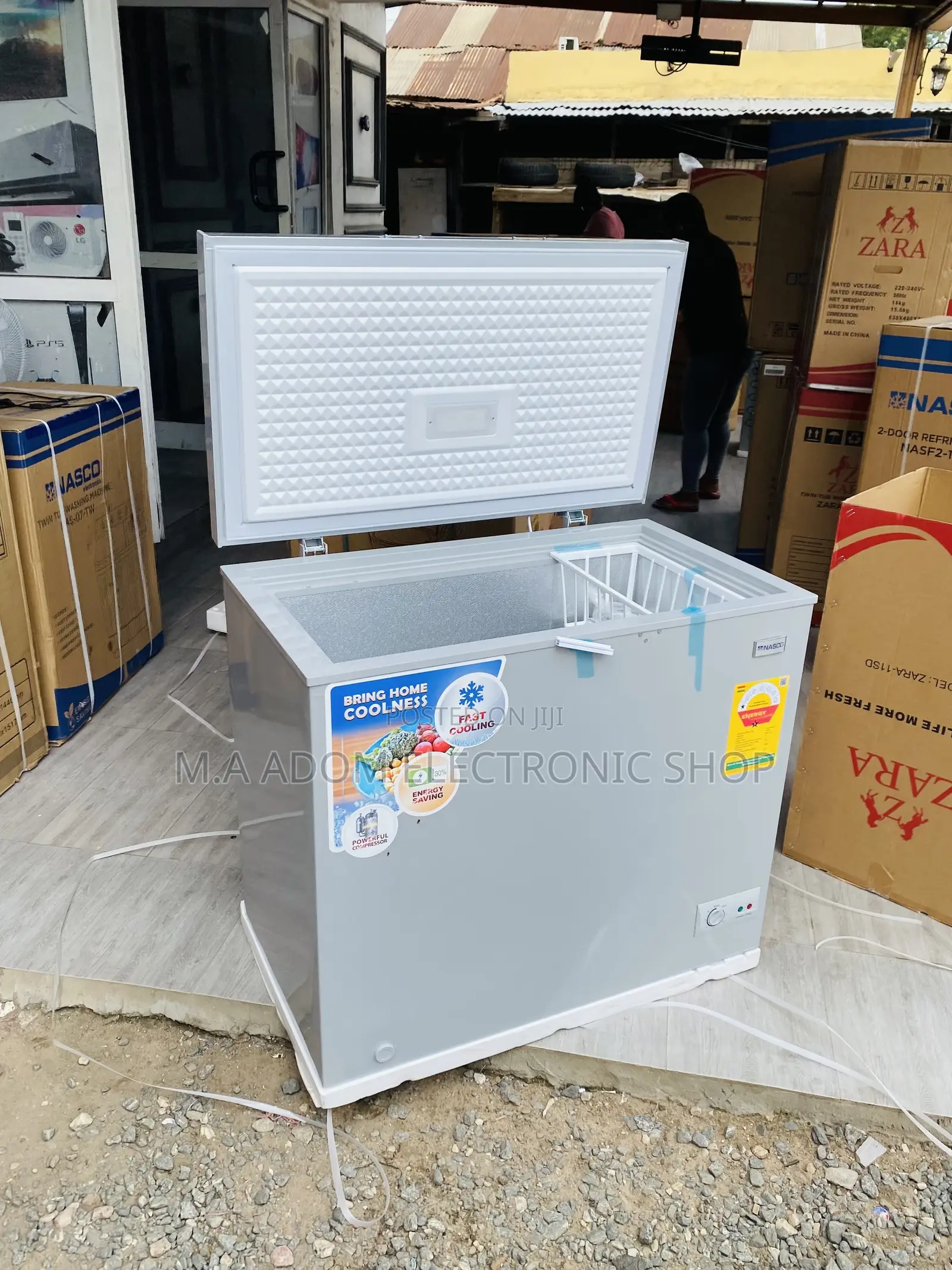 Purchase Quality Nasco Nas210 1 Door Electric Freezer(200L).