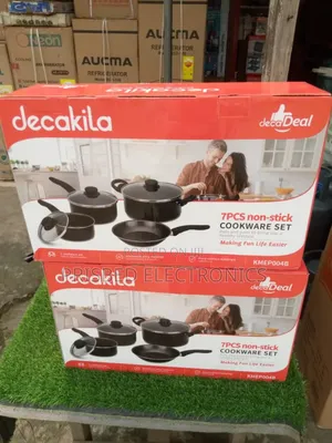 Decakila 7 PCS Non Stick Cookware Set
